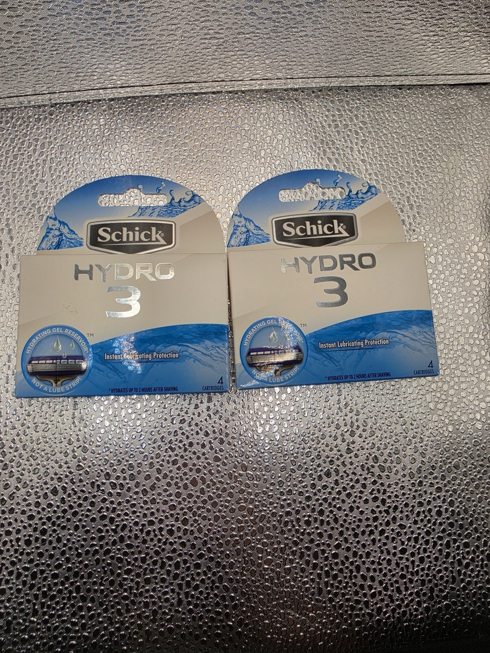Schick Hydro 3 Replacement Razor Cartridges - Blue